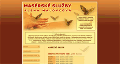 Desktop Screenshot of malovcova.cz